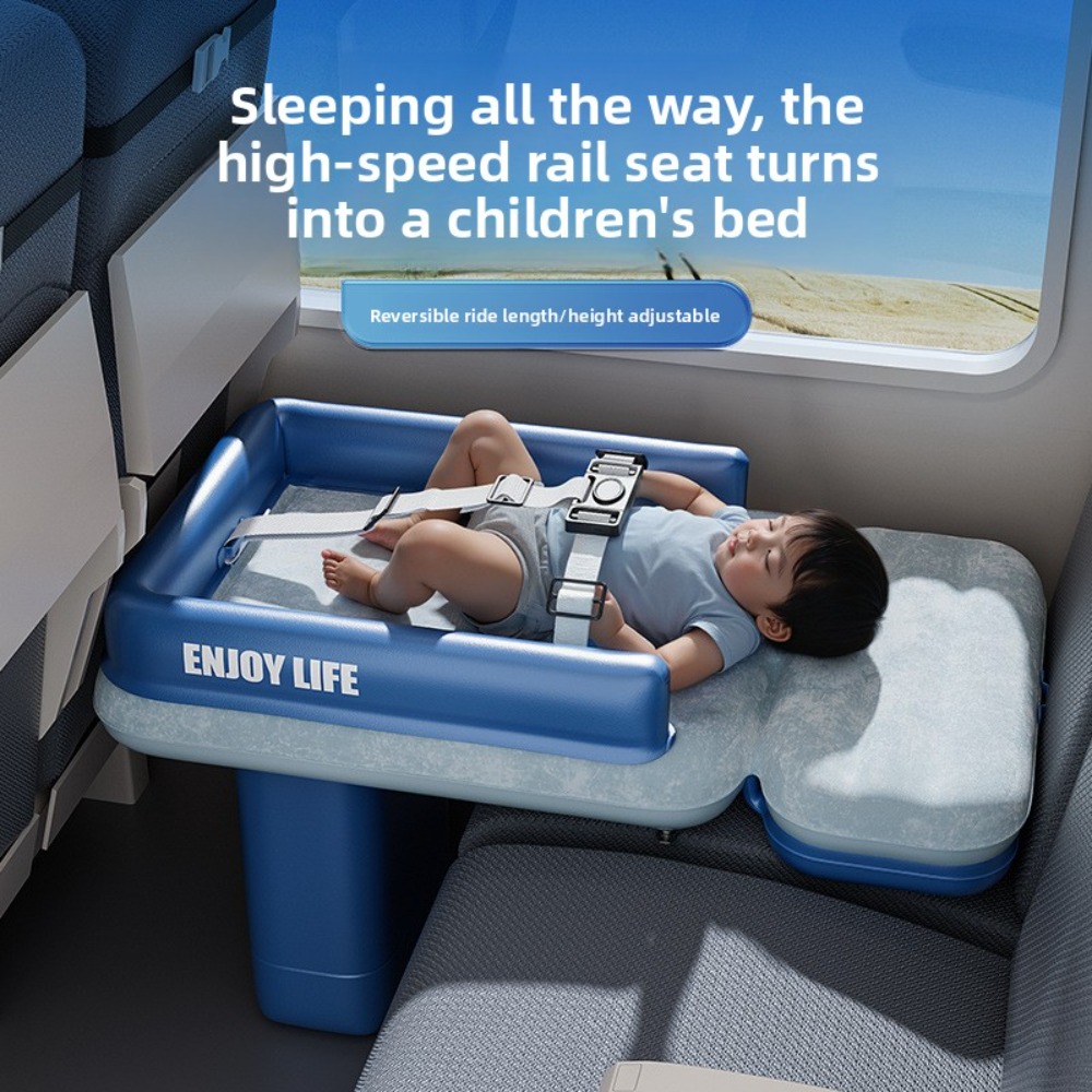 Kids Outdoor Furniture - Inflatable Toddler Airplane Bed & Car