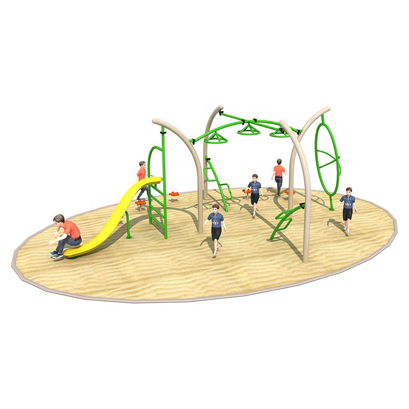 Kids Outdoor Gym Equipment - Metal Monkey Bars For Kids Outdoor