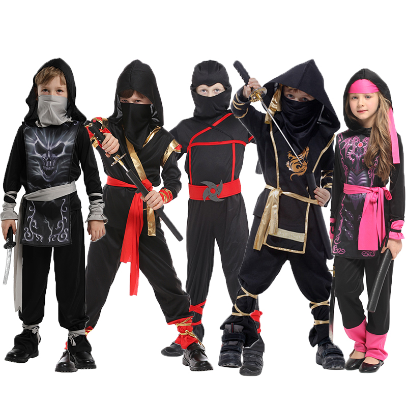 Kids Outdoor Ninja Warrior Course - Ancient Japanese Samurai Boys Dragon Ninja