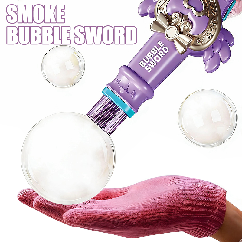 Bubble Sword Wand - Elastic Bubble Fog Magic Wand Cute
