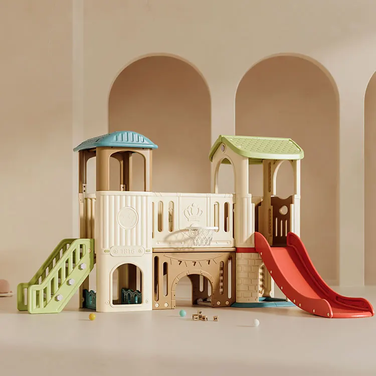 Hot Sale Children Play House O - огляд і ціна Kids Outdoor Slide Set