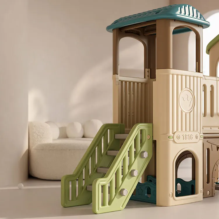 Hot Sale Children Play House O - огляд і ціна Kids Outdoor Slide Set