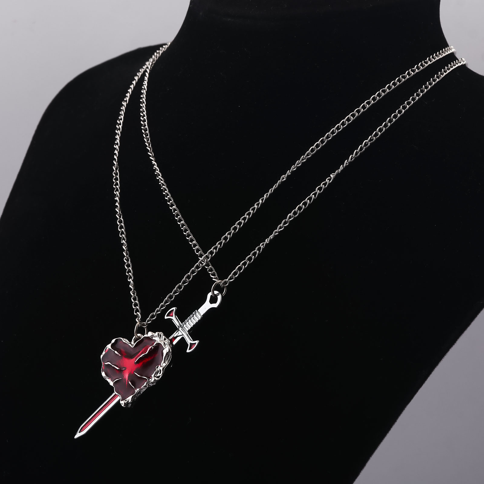 New Sword Heart Couple Necklac - огляд і ціна Bubble Sword Wand