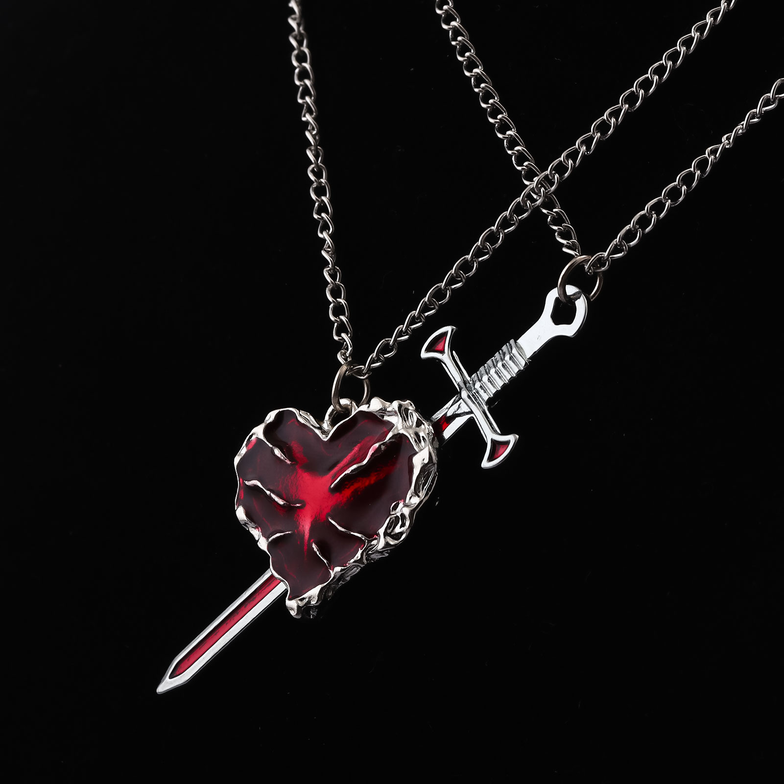 New Sword Heart Couple Necklac - огляд і ціна Bubble Sword Wand