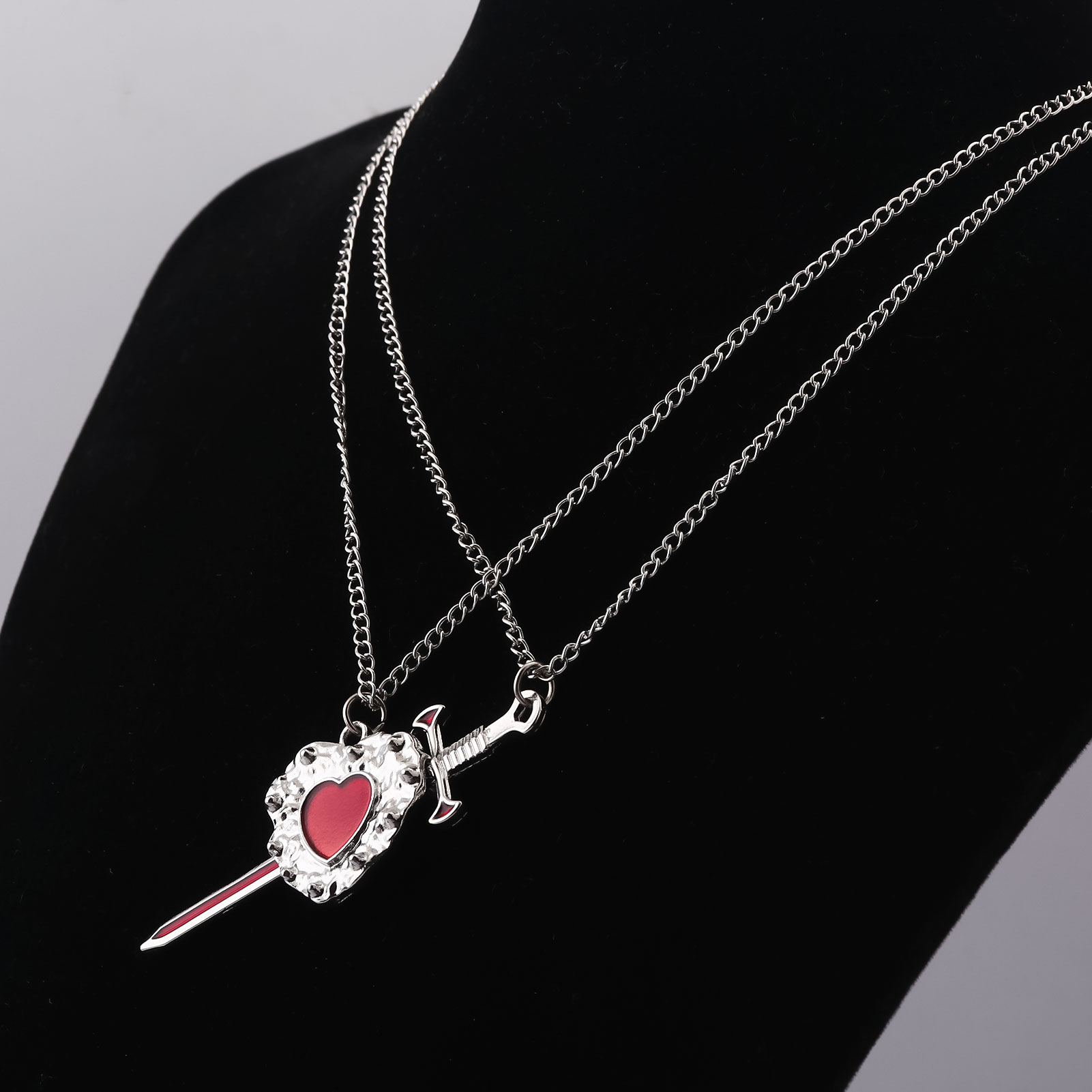 New Sword Heart Couple Necklac - огляд і ціна Bubble Sword Wand