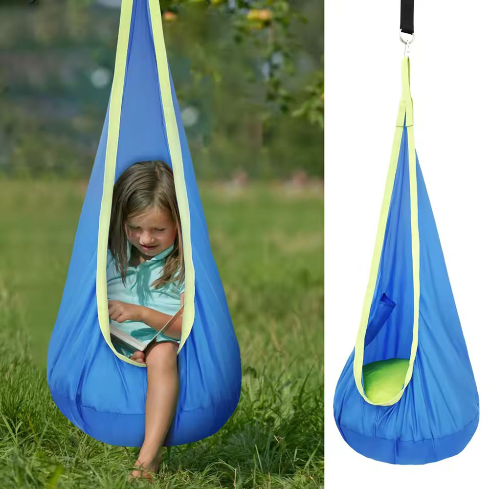 Kids Pod Swing Seat Nylon Hang - огляд і ціна Kids Outdoor Hanging Chair