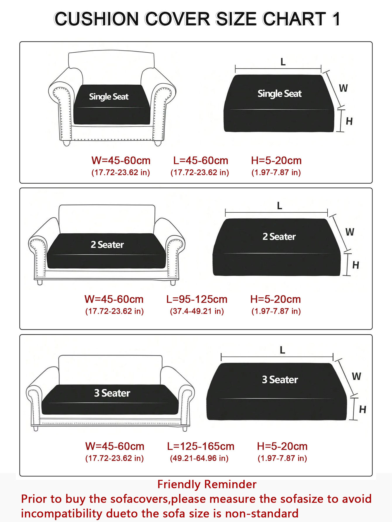 1pc Waterproof Sofa Cushion Co - огляд і ціна Kids Outdoor Furniture
