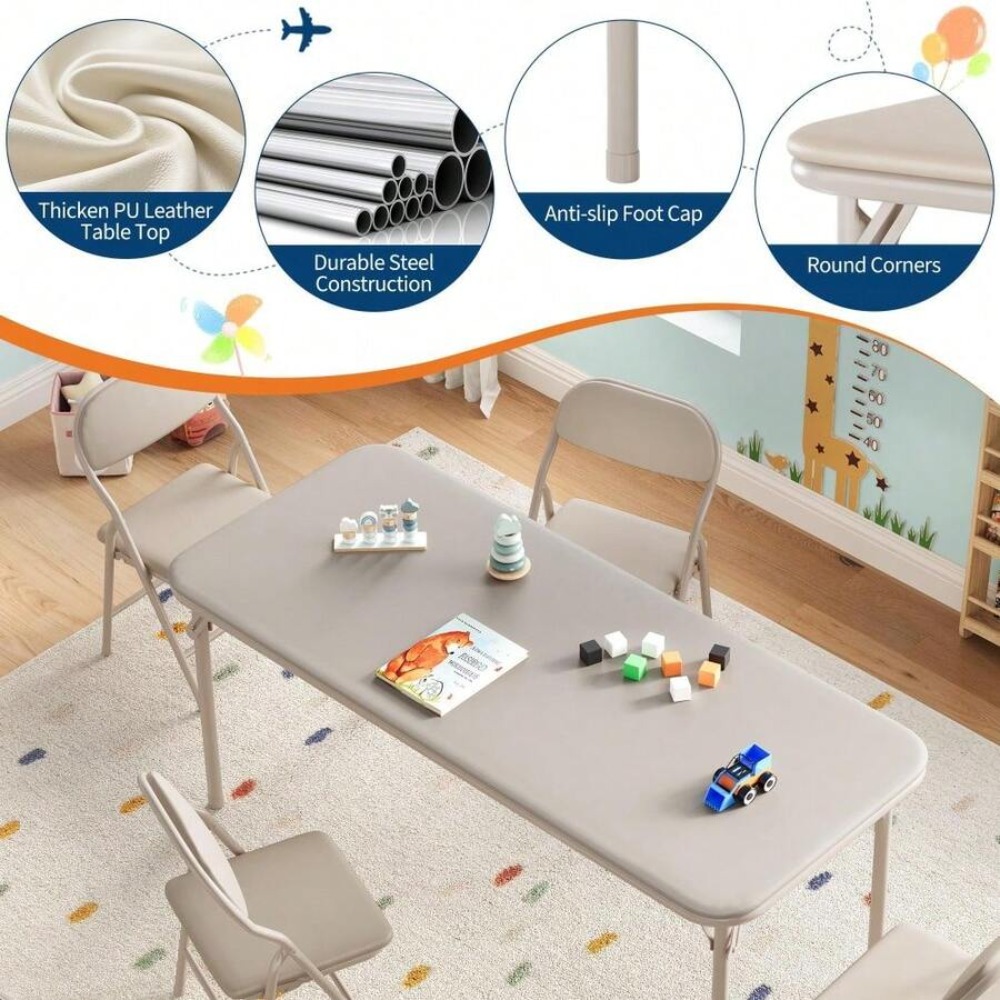 Kids Activity Table Set Foldin - огляд і ціна Kids Outdoor Furniture