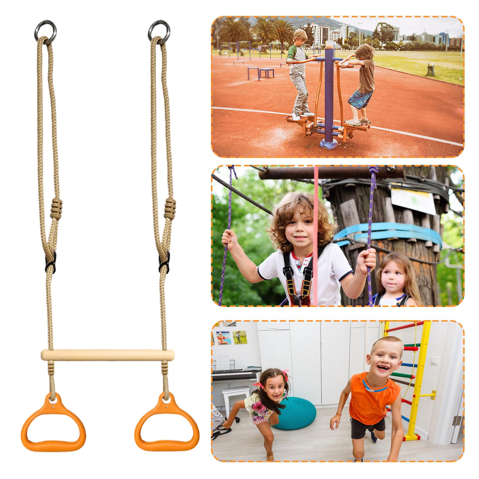 Swing Bar Gym Equipment Rings  - огляд і ціна Kids Outdoor Gym Equipment