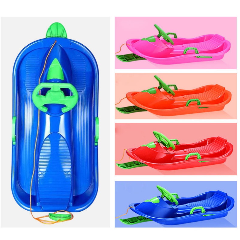 Kids Snow Sled With Steering W - огляд і ціна Kids Unique Outdoor Toys