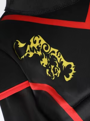 Kids Black Ninja Costume With  - огляд і ціна Kids Outdoor Ninja Warrior Course