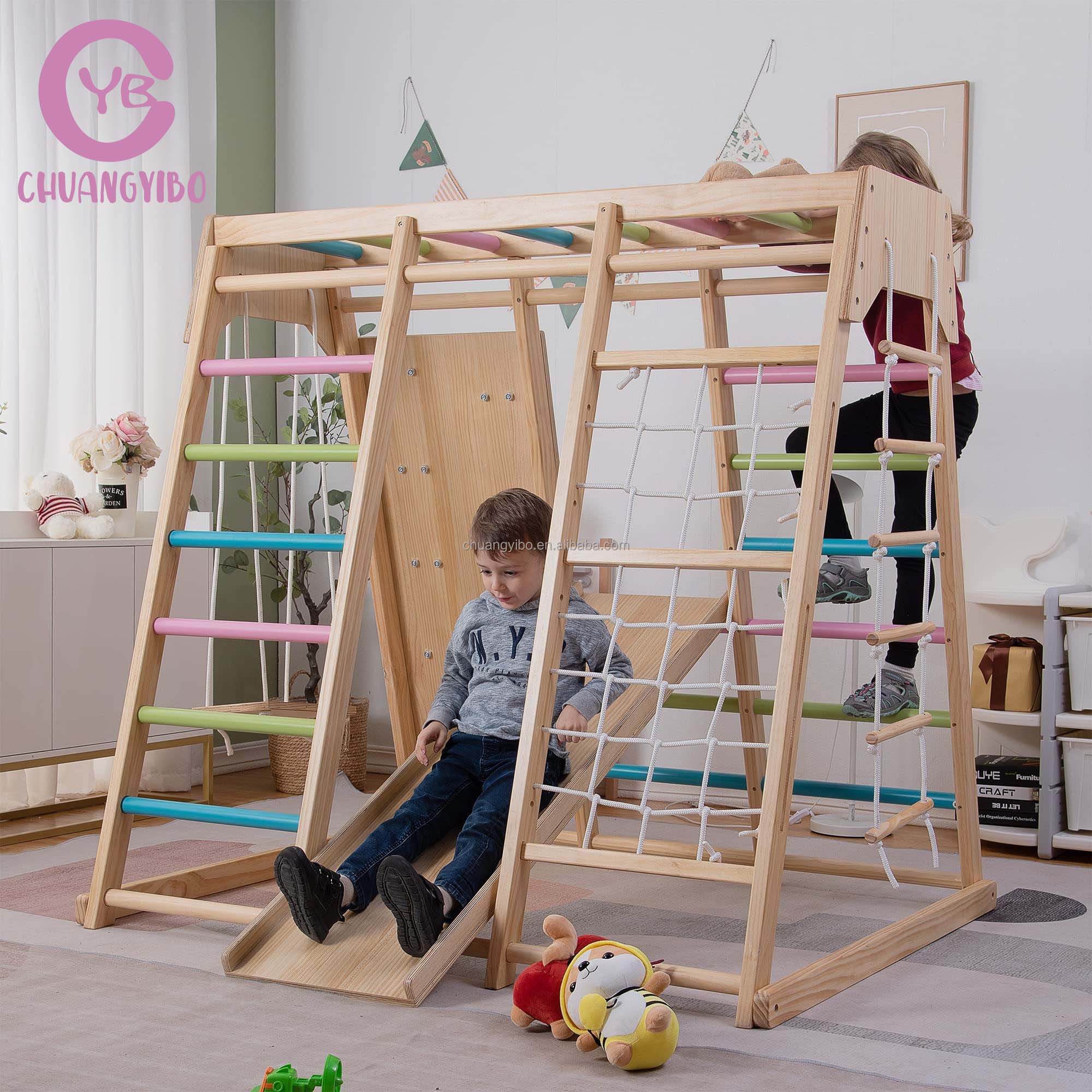 Climbing Walls Amusement Park  - огляд і ціна Kids Outdoor Slide Set