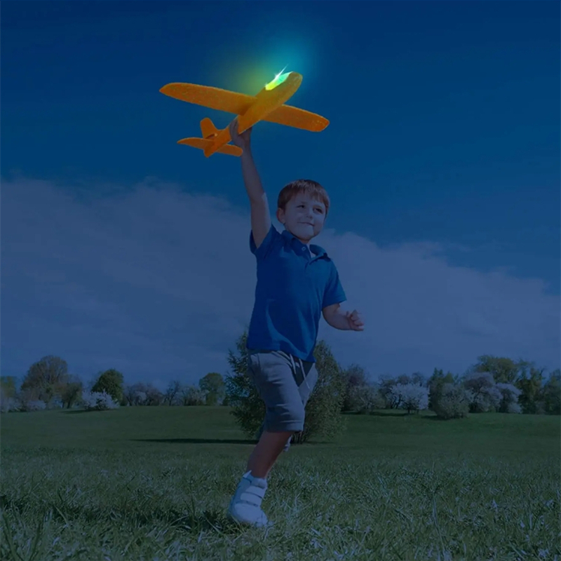 Electric Foam Plane Glider Han - огляд і ціна Kids Outdoor Lights