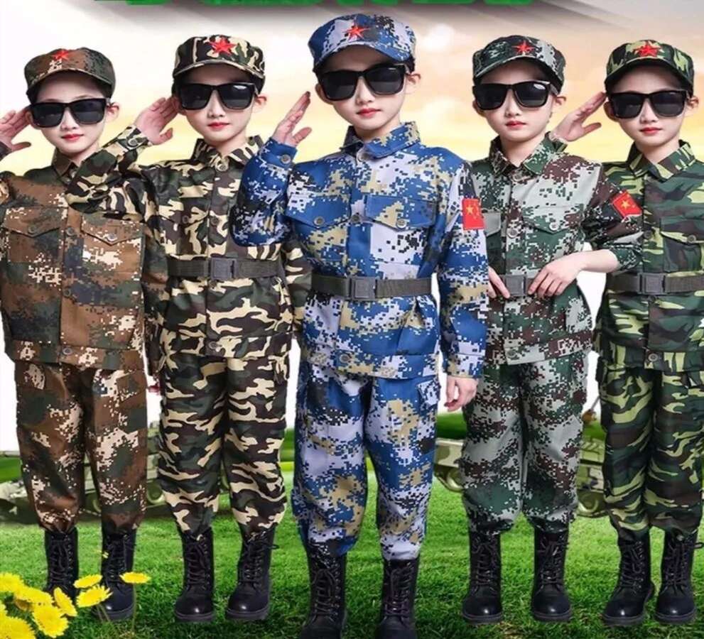 Boys girls Military Training U - огляд і ціна Kids Outdoor Ninja Warrior Course