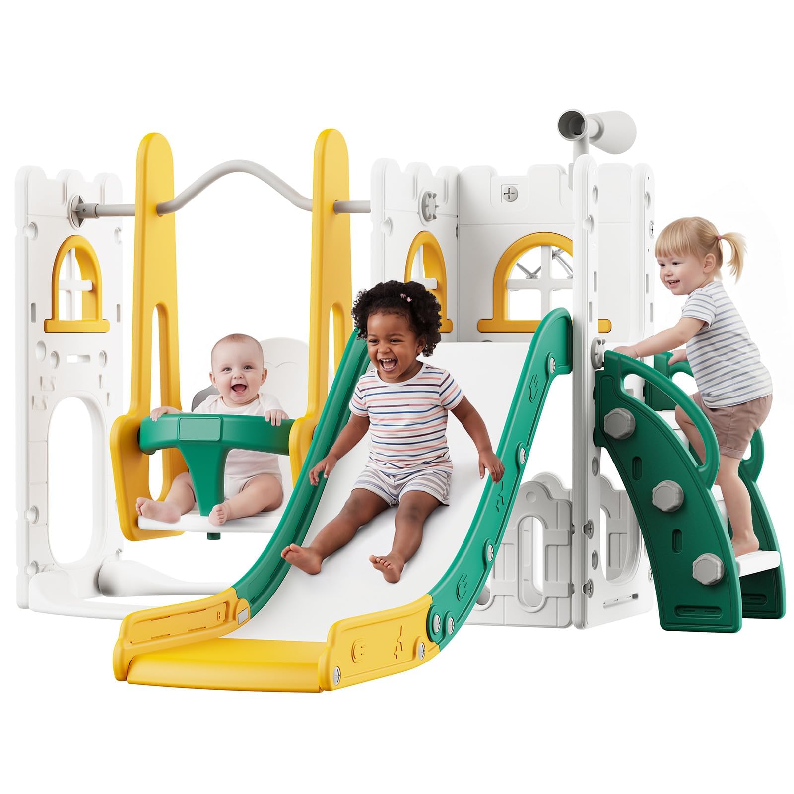 7 in 1 Toddler Slide And Swing - огляд і ціна Kids Outdoor Slide Set