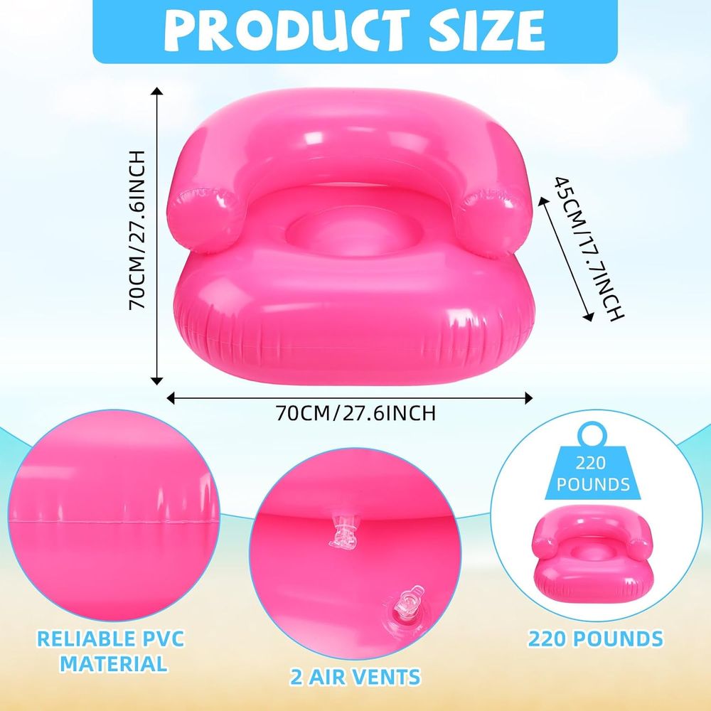 4 Pcs 28 Inch Kids Inflatable  - огляд і ціна Kids Outdoor Furniture