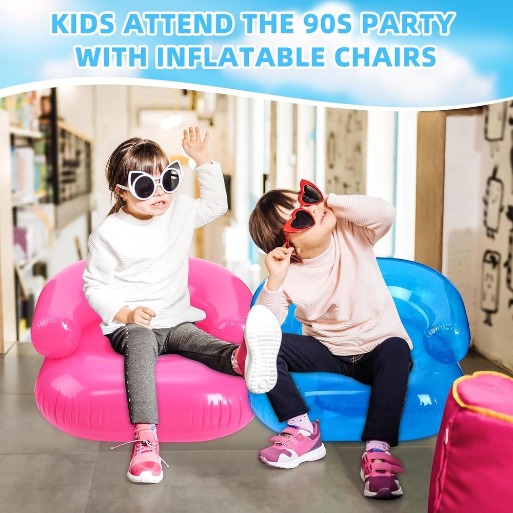 4 Pcs 28 Inch Kids Inflatable  - огляд і ціна Kids Outdoor Furniture