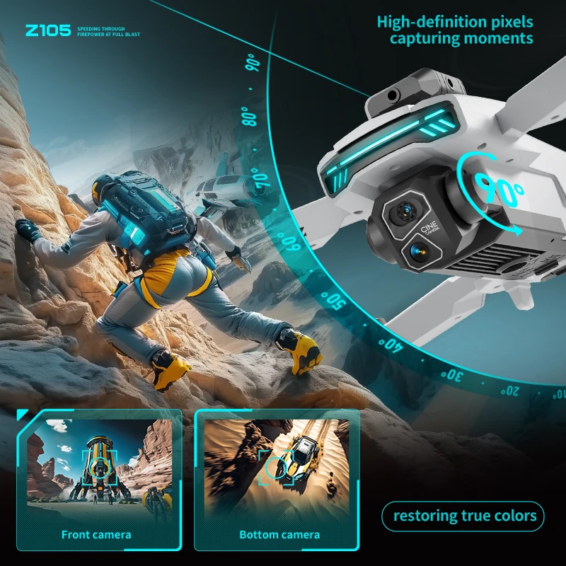 Z105 Mini Drone RC Quadcopter  - огляд і ціна Kids Unique Outdoor Toys