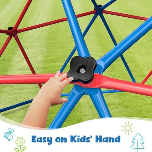 Clim Dome Swing Set with LED S - огляд і ціна Kids Outdoor Jungle Gym Dome