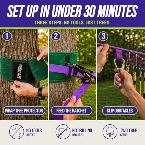 Obstacle Course for Kids - Out - огляд і ціна Kids Outdoor Monkey Bars