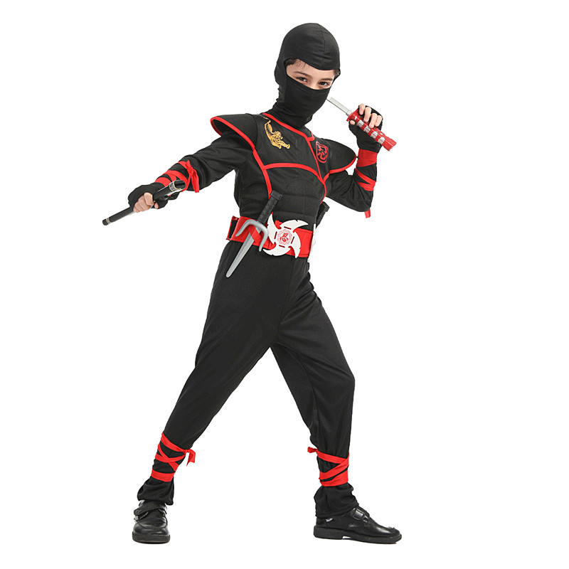 Boys Ninja Deluxe Costume for  - огляд і ціна Kids Outdoor Ninja Warrior Course