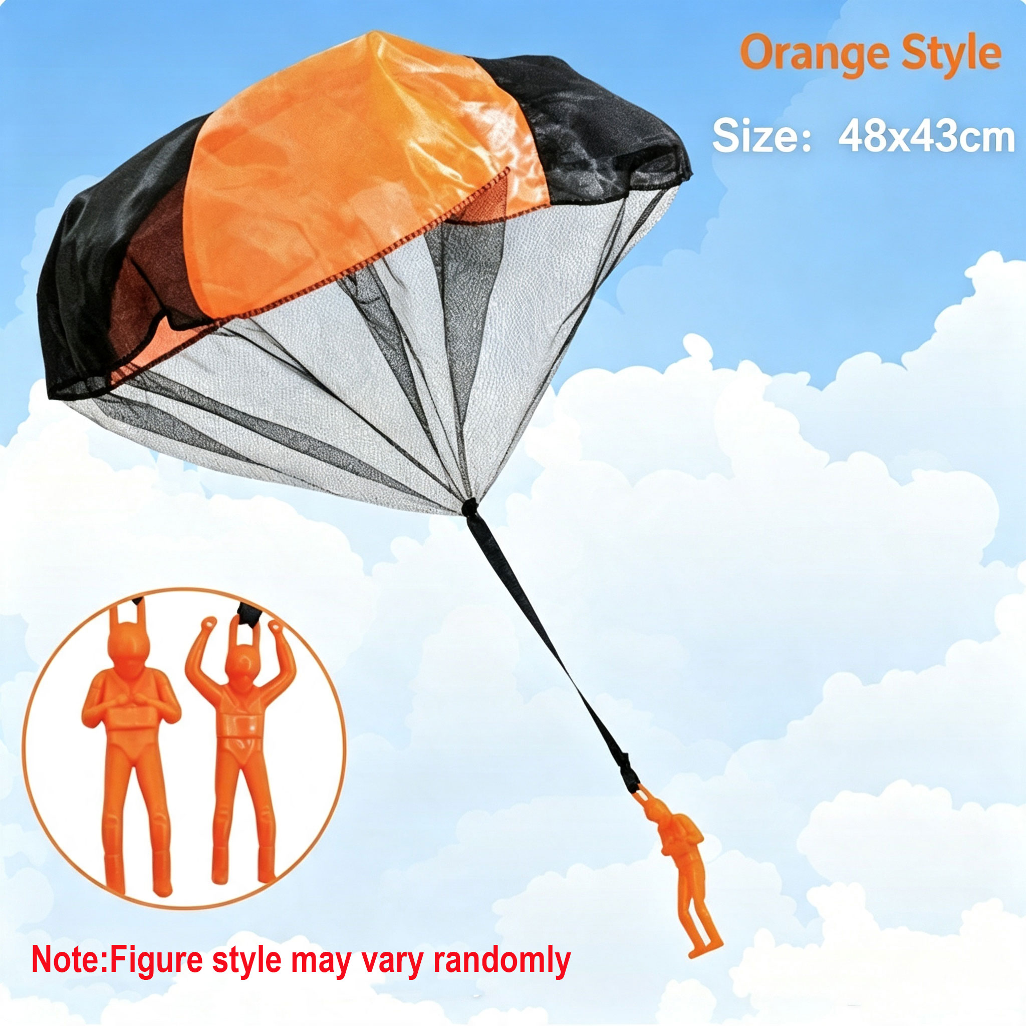 3/6Pcs Parachute Toys for Kids - огляд і ціна Kids Unique Outdoor Toys