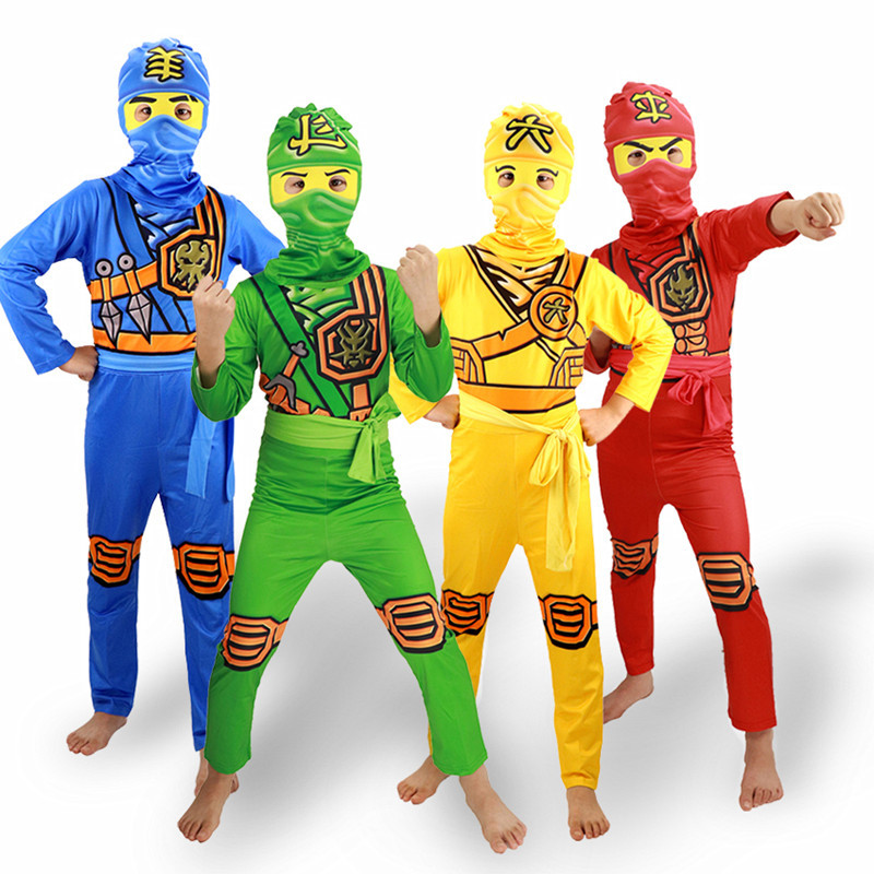 Kids Ninja Costume, Deluxe Sam - огляд і ціна Kids Outdoor Ninja Warrior Course