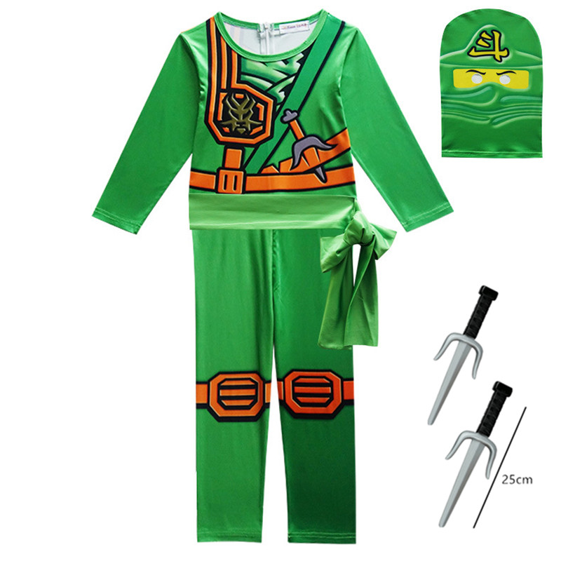 Kids Ninja Costume, Deluxe Sam - огляд і ціна Kids Outdoor Ninja Warrior Course