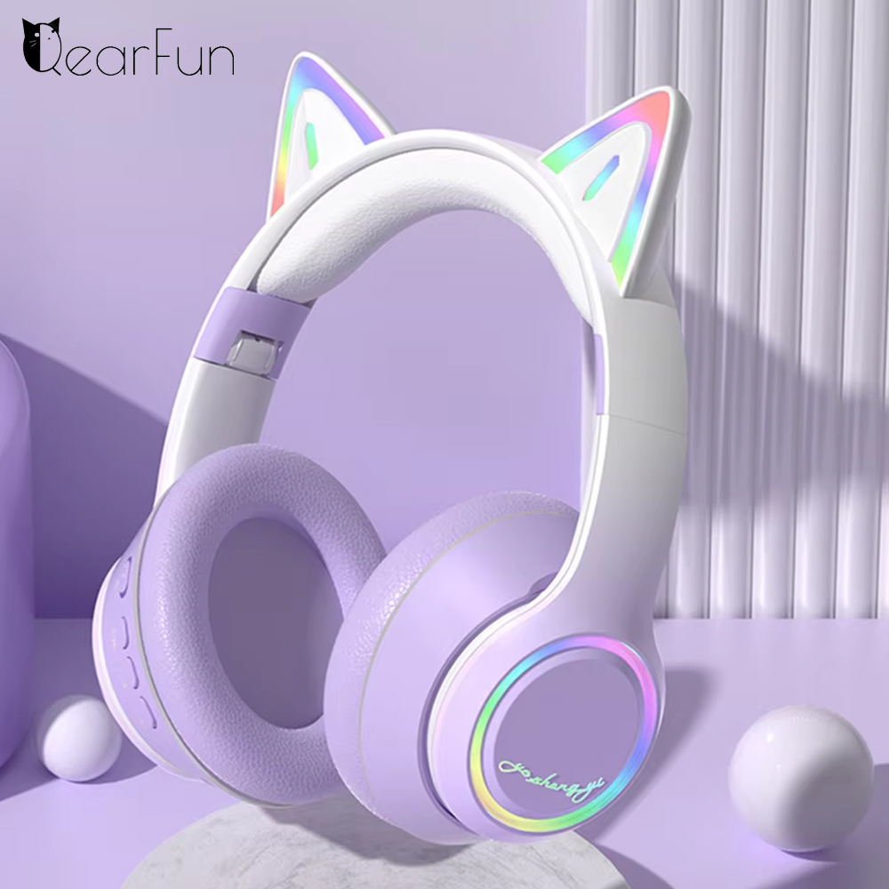 RGB Cat Ear Bluetooth Headphon - огляд і ціна Kids Outdoor Music