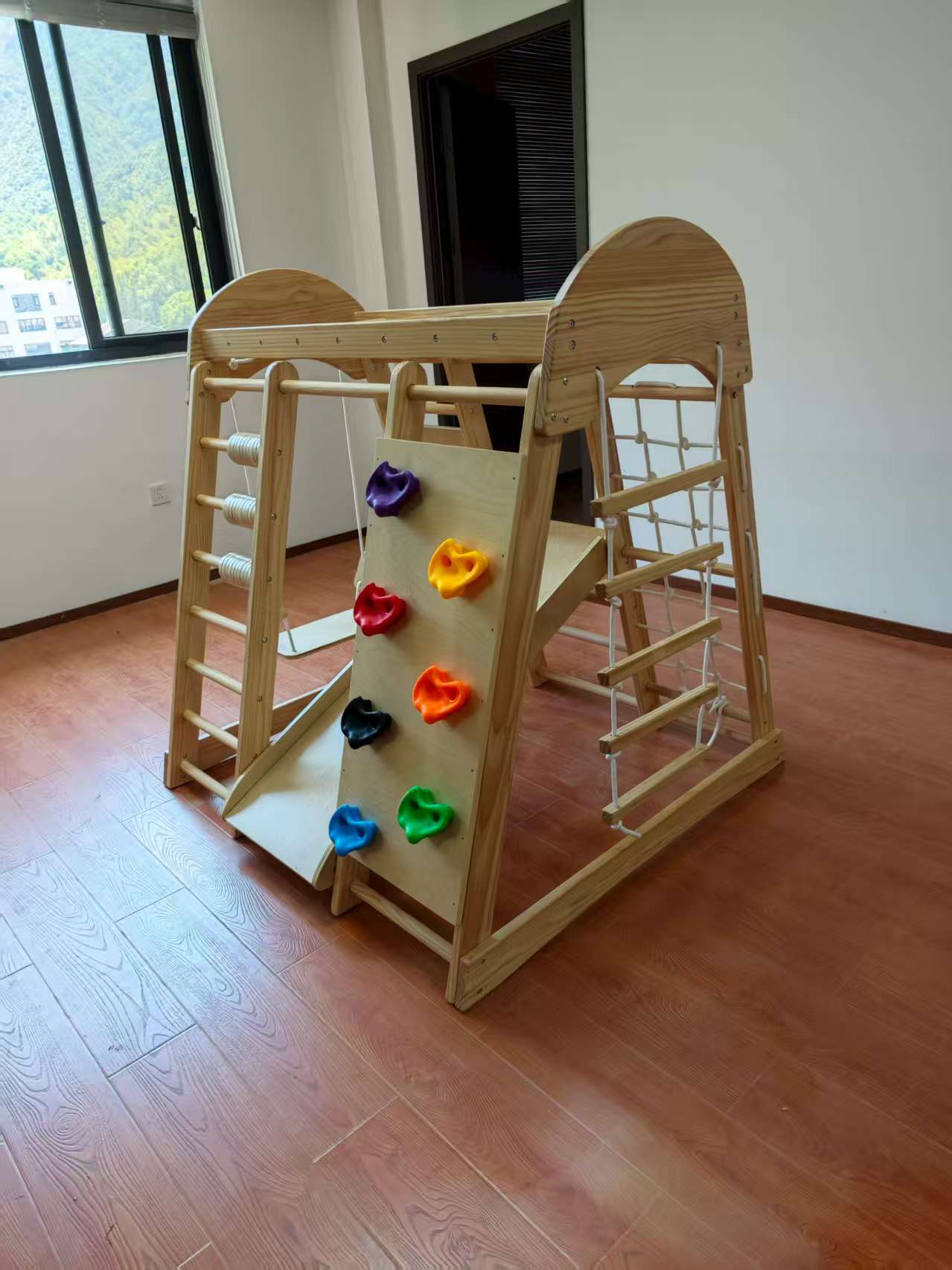 Wooden Kids Climbing Frame Lad - огляд і ціна Kids Outdoor Ladder