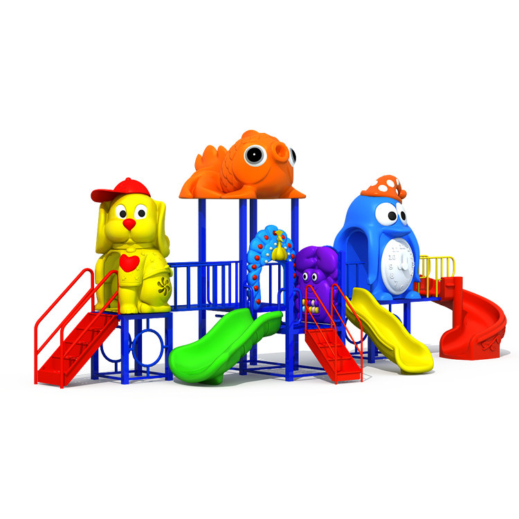 Small Cheap Daycare Slide Outd - огляд і ціна Kids Outdoor Slide Set