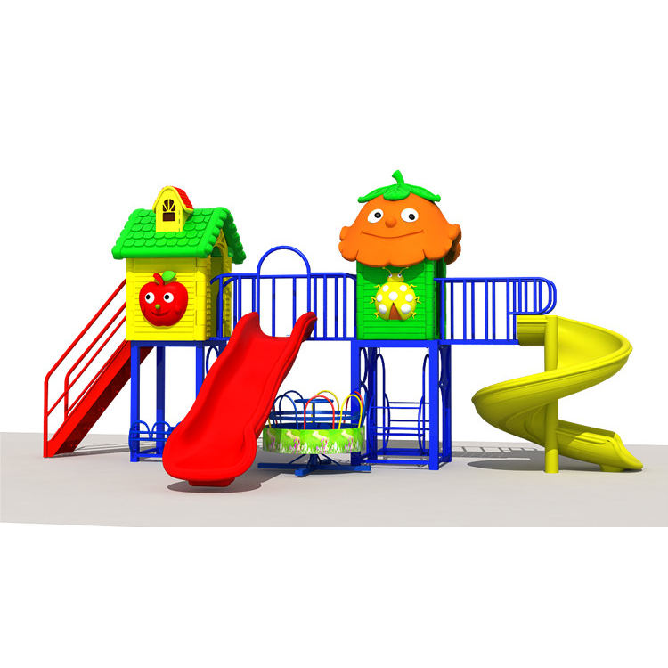 Small Cheap Daycare Slide Outd - огляд і ціна Kids Outdoor Slide Set