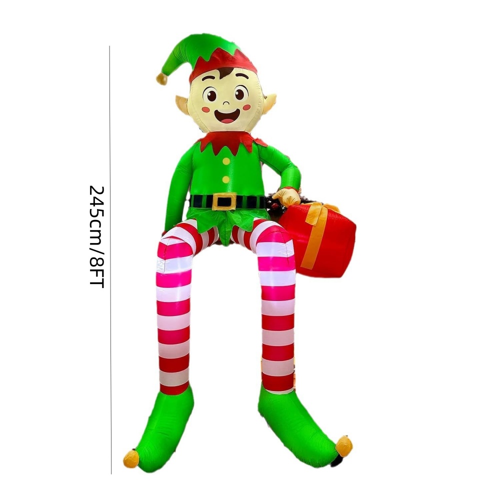 8FT Christmas Inflatables Sitt - огляд і ціна Kids Outdoor Lights