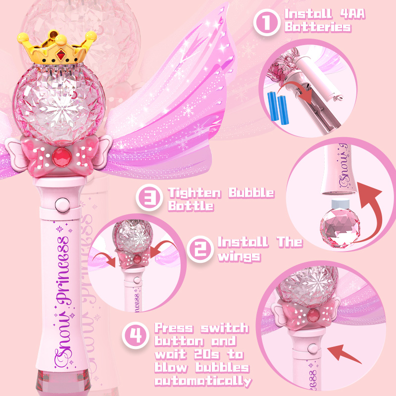 Princess Angel Wing Bubble Wan - огляд і ціна Kids Outdoor Music