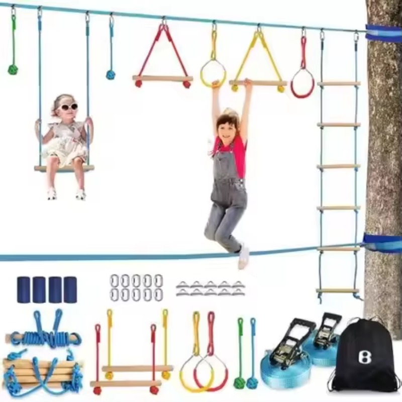 Warrior Obstacle Course Kit fo - огляд і ціна Kids Outdoor Monkey Bars
