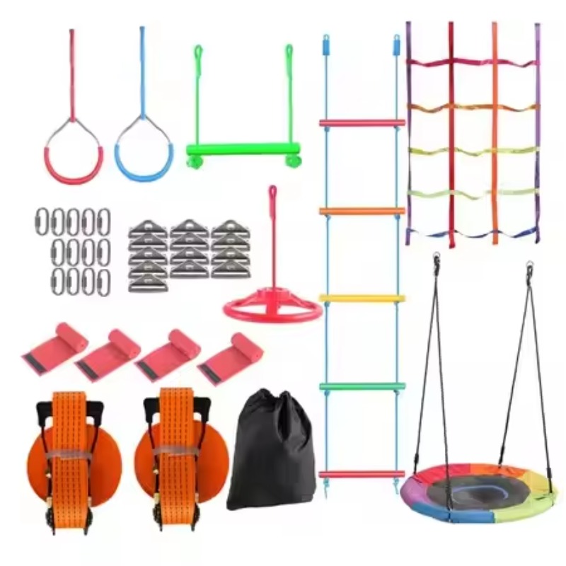Warrior Obstacle Course Kit fo - огляд і ціна Kids Outdoor Monkey Bars