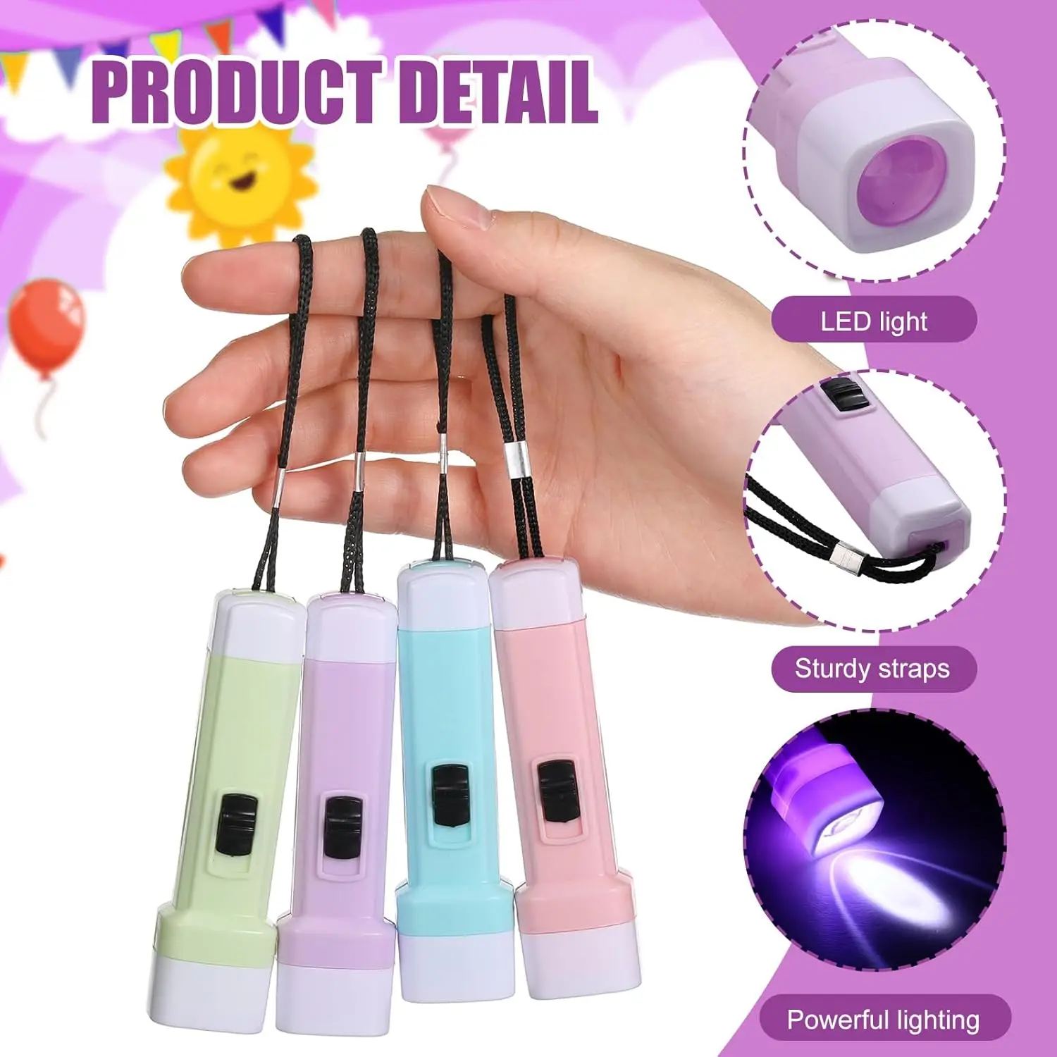 Small LED Torch Mini Flashligh - огляд і ціна Kids Outdoor Birthday Party Ideas