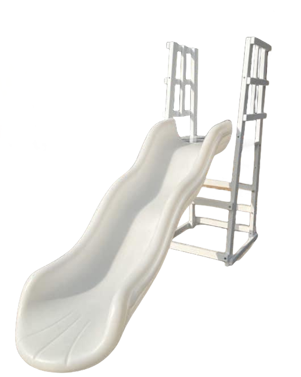 Hot Sale White Double Slide In - огляд і ціна Kids Outdoor Furniture