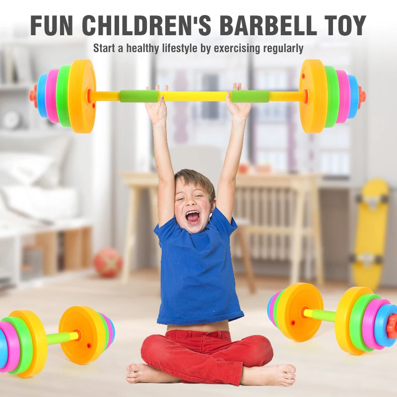 Adjustable Kids Dumbbell Barbe - огляд і ціна Kids Outdoor Gym Equipment