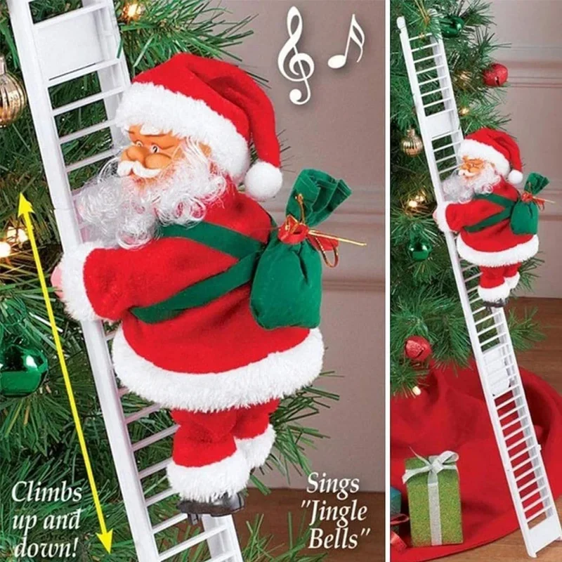 Electric Ladder Climbing Santa - огляд і ціна Kids Outdoor Ladder