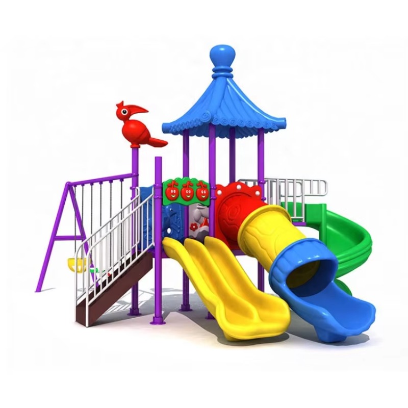 Wholesale Low Price Outdoor Am - огляд і ціна Kids Outdoor Slide Set
