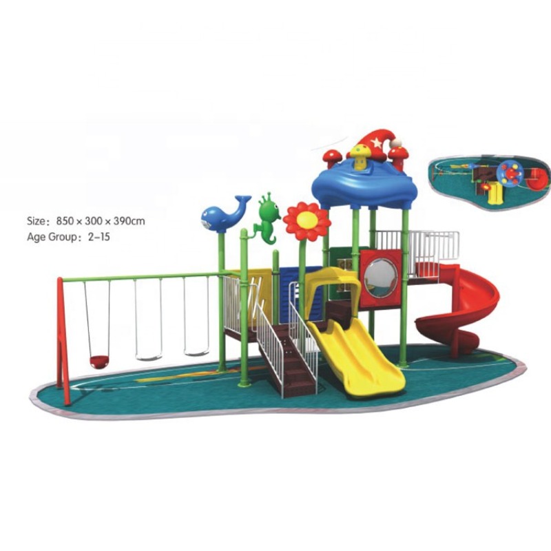 Wholesale Low Price Outdoor Am - огляд і ціна Kids Outdoor Slide Set