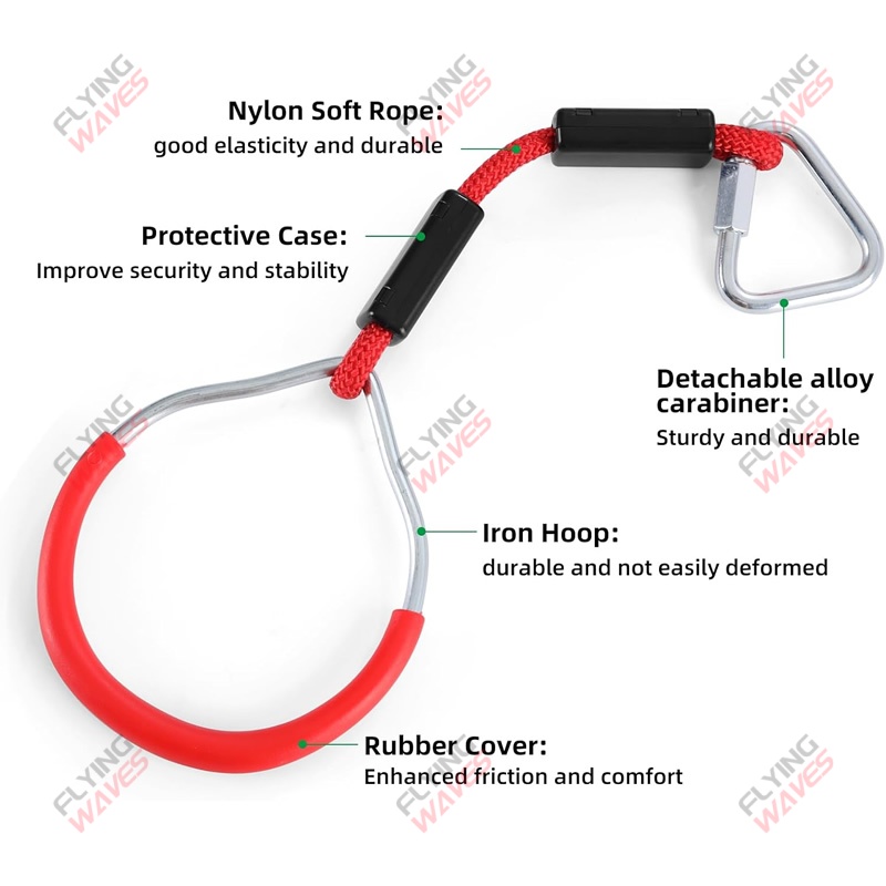 Kids Hanging GYM Ring Swing Cl - огляд і ціна Kids Outdoor Monkey Bars