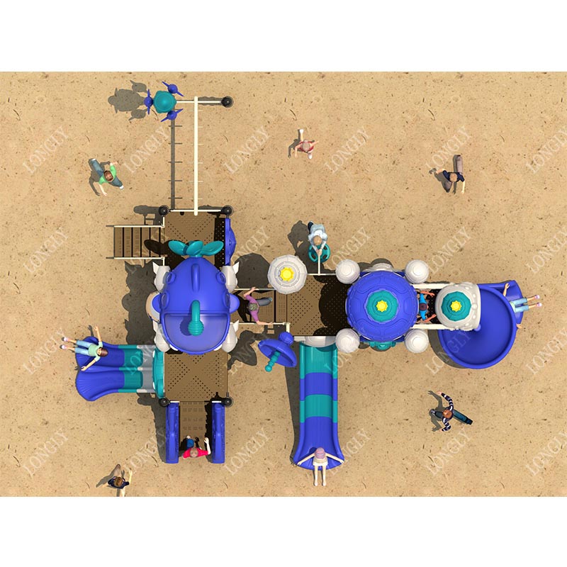114mm Kids Plastic Playground  - огляд і ціна Kids Outdoor Monkey Bars