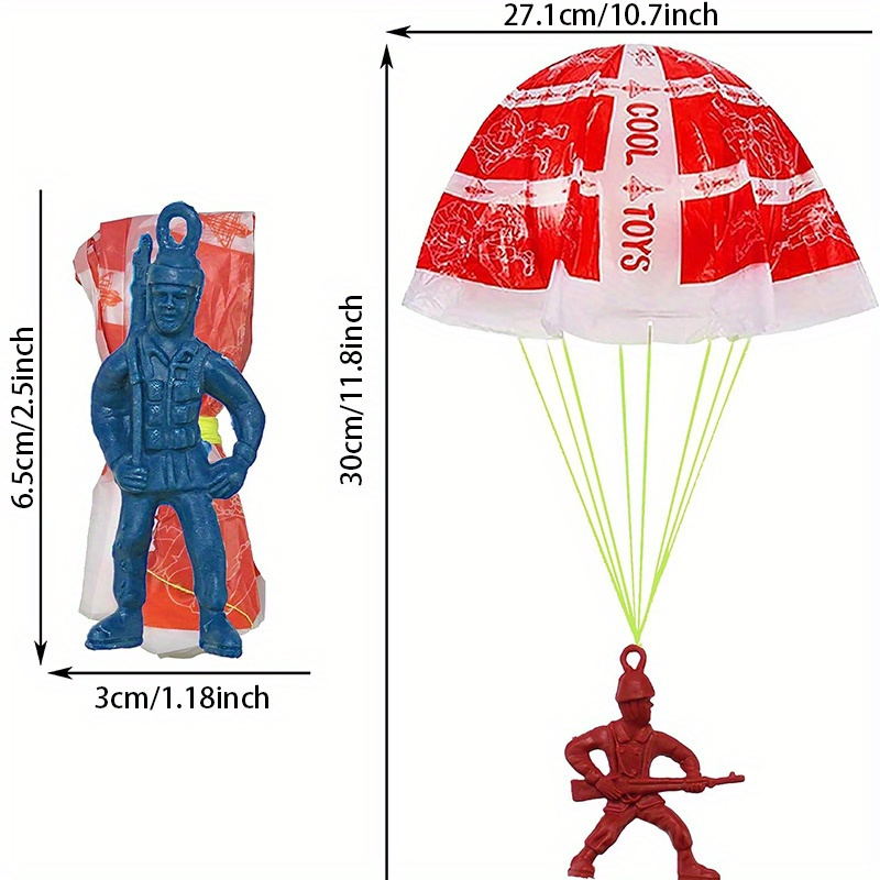 10/100pcs Parachute Toys for K - огляд і ціна Kids Unique Outdoor Toys