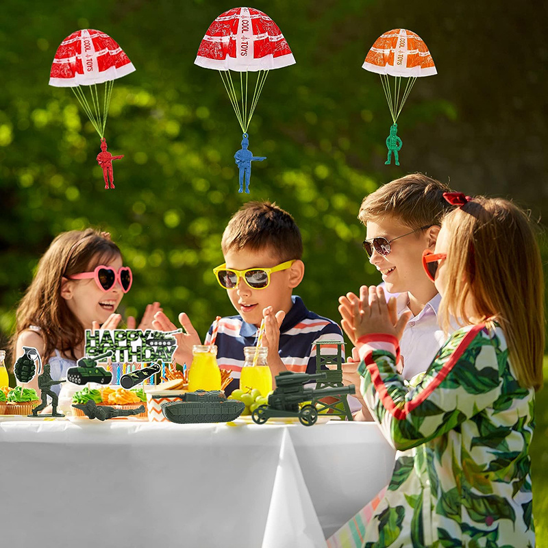 10/100pcs Parachute Toys for K - огляд і ціна Kids Unique Outdoor Toys