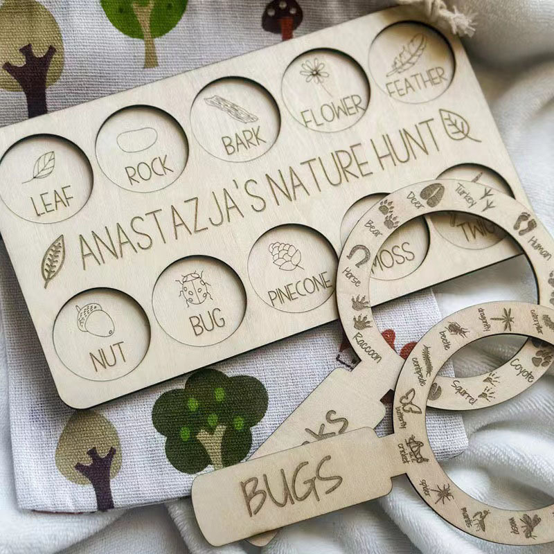 Custom Nature Scavenger Hunt W - огляд і ціна Kids Outdoor Nature Scavenger Hunt