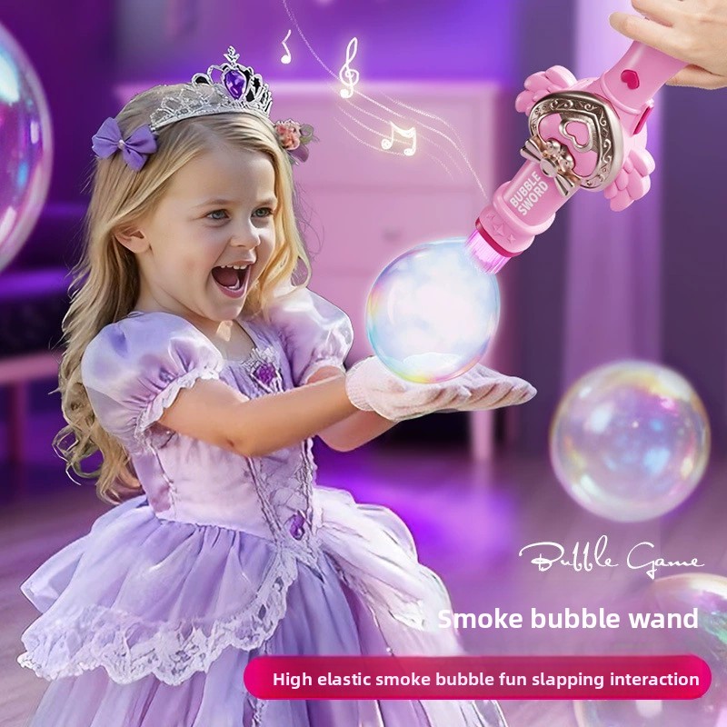 Elastic Bubble Fog Magic Wand  - огляд і ціна Bubble Sword Wand